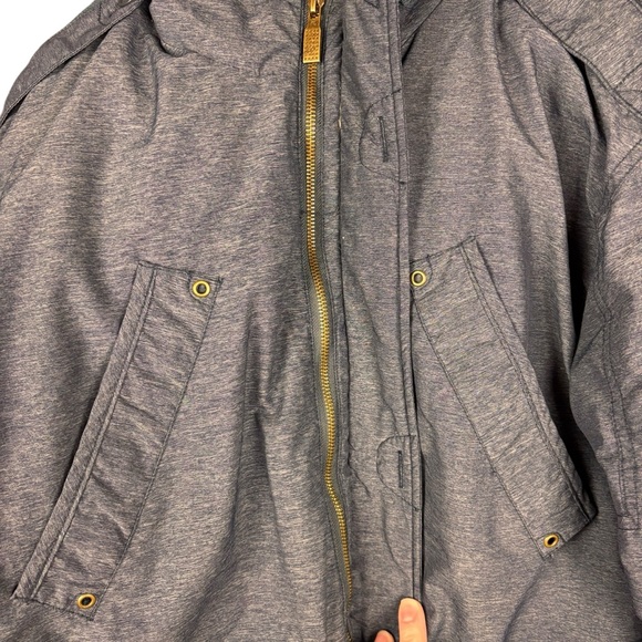 Pelle Pelle Men’s Fur Hood Snorkel Denim Blue Coat - Sz XXL MSRP $900!!! - Picture 11 of 16